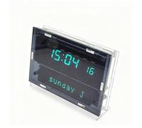 HGSTM Reloj Digital, Doble Pantalla, VFD, con Visualización De Fecha, Sincronización Hora WiFi, Adecuado for Decoración Dormitorio Y Oficina, Entusiastas La Tecnología, Amigos