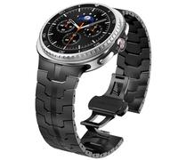 Hgsxst NewWays - Correa de metal compatible con Samsung Galaxy Watch 8 Classic de 46 mm/Watch 8 de 44 mm y 40 mm, correa de metal de acero inoxidable para Galaxy Watch 8 Classic, Metal