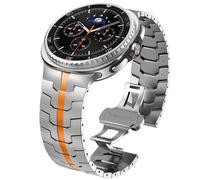 Hgsxst NewWays - Correa de metal compatible con Samsung Galaxy Watch 8 Classic de 46 mm/Watch 8 de 44 mm y 40 mm, correa de metal de acero inoxidable para Galaxy Watch 8 Classic, Metal