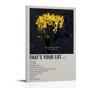 HGTERRGTJ Blaenavon Album That's Your Lot - Póster de lienzo para pared, póster estético, pintura artística para habitación, 50 x 75 cm, estilo marco