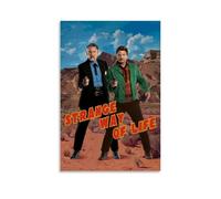 HGTERRGTJ Póster de Strange Way of Life, cubierta de lienzo, impresión artística para pared, póster estético, pintura artística para habitación, 40 x 60 cm, estilo sin marco