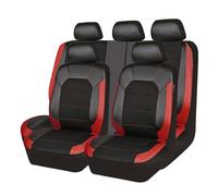HGTHHK Cuero Coche Fundas Asientos, para KIA XCeed/Xceed Plug-in Hybride 2019-2023 Juegos De Cubreasientos Delanteros Y Traseros Cubreasientos Accesorios,E-Red