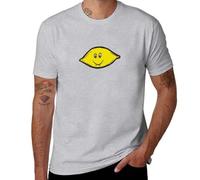 HGTpodAN Dope Lemon Fangs T-Shirt Funny t Shirt t-Shirt Short Sleeve Mens Workout Shirts Grey L