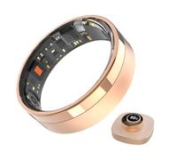 HGTRH Anillo Inteligente, Anillo Inteligente Hombre Smart Ring Men Anillos Inteligentes Anillo de Actividad Rose Gold 9#