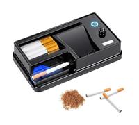 HGTRH Macchinetta per Sigarette Elettrica, Máquina para Liar Cigarrillos Sensor Inteligente o Pantalla Digital Led 6,5mm/8mm Black Sensor