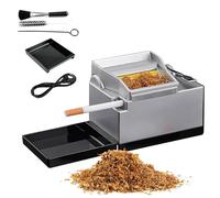 HGTRH Máquina Eléctrica para Liar Cigarrillos, Entubadora Eléctrica con Bandeja Extraíble Tapa de Tabaco Separada Palanca de Funcionamiento 6.5mm