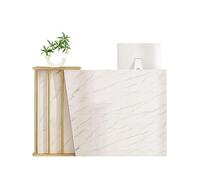 HGTRH Mostrador de Recepción con Mostrador, Diseño Moderno para Clinicas o Spas,recepciones peluqueria,balcao de recepção, Simple Modern recepción mostrador Marble Color 140cm