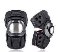HGTRH Rodilleras para Motocicleta, Rodilleras de Seguridad Juego de Armadura Protectora para Espinillas para Esquí Cross-Country Bicicleta de Montaña Patinaje