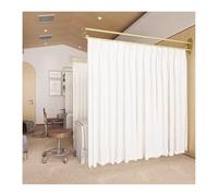 HGTYDV2 1 Paquete de Cortina divisoria de privacidad para salón de Belleza, Cortina inherente de Hospital en Forma de U, Cortina divisoria de habitación para Montaje en Pared