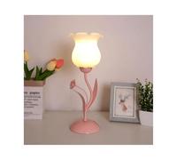 HGTYDV2 Lámpara de Mesa de Flores Vintage 3 Temperatura de Color LED Leche Lily DE LA LAMPERA del Valley NORTALLA Lámpara de Noche para la Sala de Estar Dormitorio Dormo de la Sala