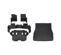 hgudyr Forro de Maletero Accesorios De Interior Coche Alfombrilla TPE para Land para Cruiser LC300 Carga Maletero 7 Asientos Volante A Izquierda Y Derecha(Grass Green)
