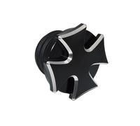 hgudyr Tapa Gasolina Motocicleta Tapa De Aceite Decorativa Ventilada para Tanque De Combustible Aluminio CNC Motocicleta para Sportster XL XR Iron Dyna Touring Softail Fat Boy FL