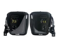 Hguvsjd Faro Delantero Para Dodge Para Ram 1500, 2500/3500 2013-2018, Conjunto De Luces Antiniebla LED Para Coche Con LED DRL Brillante Faros Principales(Type B black)