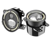 Hguvsjd Faro Delantero Para Jeep Para Grand Para Cherokee Para Wrangler Luces Antiniebla DRL De 4 Pulgadas Para Conducción Todoterreno Delanteros Coche Faros Principales
