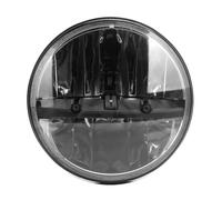 Hguvsjd Faro Delantero Para Jeep Para Wrangler CJ-8 CJ-7 Faro LED Redondo Negro De 7 Pulgadas Y 6000 K Con Luces Altas Y bajos Faros Principales(Black A)