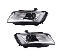 Hguvsjd Faro Principal Montaj 2 piezas para Q5 2010-2017 parachoques delantero faro delantero faro delantero Faros Delanteros(2pcs set)