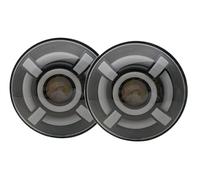 Hguvsjd Faro Principal Montaj Para 2014-2017 Para Indian Para Chieftain Para 2014-2017 Para Indian Para Road Para Master Faros Delanteros LED De 7 Pulgadas Faros Delanteros(50w black)