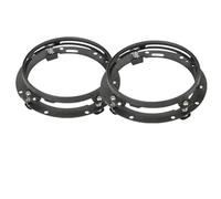 Hguvsjd Faro Principal Montaj Para Land Para Rover Defender 90 y 110 Accesorios para automóviles Faros LED redondos DOT de 7 pulgadas Faros Delanteros(Bracket only a)