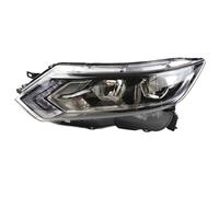 Hguvsjd Faro Principal Montaj Para Nissan Para Qashqai 2019 2020 2021 Carcasa de lámpara de señal de faro sin bombillas Parachoques delantero Faro LED Faros Delanteros(Low Left)