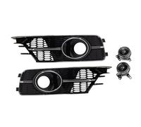 Hguvsjd Faro Principal Montaj Un par para A6 S6 2016 2017 2018 parachoques antiniebla rejilla de malla delantera de carreras con ACC Faros Delanteros(Not sport acc)