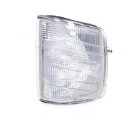 Hguvsjd Faro Principal Para Benz W201 190D 190E 1982 1983-1995 2018260143 2018260043 Luz Esquina Delantera Coche Lámpara Señal Giro Lámpara Indicadora Luces Parachoques Delantero(White-1Left)