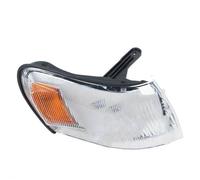 Hguvsjd Faro Principal Para Toyota Para Corolla Para AE100 Para AE101 E100 1993-1997 Cubierta Luz Esquina Delantera Lámpara Señal De Giro Sin Bombilla Luces Parachoques Delantero(Clear Lens-Right)