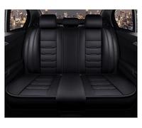 Hguvsjd Funda Asiento para Toyota para Auris para Avensis para Crown para 4Runner para Harrier para Cruiser para Mark para Premio Funda De Asiento De Coche(Black Back Row)
