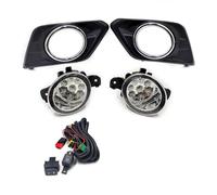 Hguvsjd Luz Antiniebla Delantera Para Nissan Para X-Trail T32 Para Rogue 2014-2016 Interruptor Luces Antiniebla Cubierta Cableado Faros Antiniebla Halógenos LED(9LED set)