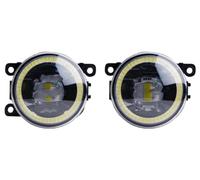 Hguvsjd Luz Antiniebla Delantera Para Subaru Para Outback Para BS 3.6R 2.5i 2.0D 2015-2020 Luz Antiniebla Delantera LED H11 Luz Circulación Diurna DRL Ojo Ángel(With Angel Eye f)