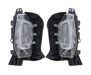 Hguvsjd Luz Antiniebla Delantera Para Toyota Para Prius 40 Para Alpha 2015-2021 Coche Exterior Parachoques Frontales Luces Corrida Día 81430-47070 Luces Niebla(Izquierda y derecha)