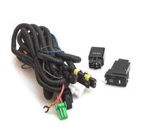 Hguvsjd Luz Antiniebla Delantera Para VW Para T5 Para Transportador Para Multivan Cubierta Parrilla Conmutador Arnés Alambre Kit Lámpara Niebla Luces Niebla Led(alambres)