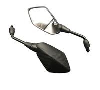 Hguvsjd Retrovisores Moto Espejo Retrovisor Universal para Motocicleta 8mm 10mm Scooter Bicicleta Eléctrica 2 Unids/par Espejo Convexo Lateral Trasero para Electromóvil(D)