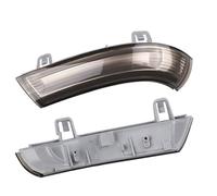 Hguvsjd Señales Giro Dinámicas para para Golf MK5 para Jetta MK5 para Skoda para Passat Intermitente Dinámico Señal Giro Espejo Retrovisor Indicador Coche Señal Giro LED(Gray Left)