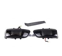 Hguvsjd Señales Giro Dinámicas para Volvo C30 C70 S40 S60 V40 V50 V70 08-2010 S80 Luz LED Señal Giro Dinámica para Coche Espejo Retrovisor Lateral Lámpara Intermitente