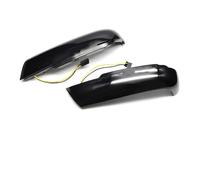 Hguvsjd Señales Giro Dinámicas para VW para Touareg MK1 7L 2002-2006 Luz LED Intermitente Dinámica para Coche Indicador Lámpara Espejo Lateral