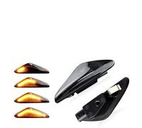 Hguvsjd Señales Giro Dinámicas Serie 3 E46 316Ci 318Ci 320Cd 320Ci 323Ci 2X Espejo Lateral Led Ahumado Señal Giro Dinámica Intermitentes Indicadoras Secuenciales