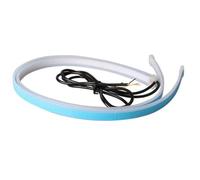 Hguvsjd Señales Giro Dinámicas Tira Guía Luz Universal para Faro Delantero Luz LED Dos Colores para Agua Corriente Luz Decorativa para Coche Señal Giro Tipo Serpentina