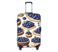 Hgvcse Travel Food Made Of Blueberry02 - Funda protectora para maleta, de 45,7 a 81,3 cm, accesorio esencial para equipaje, color blanco, XL, Blanco, X-Large