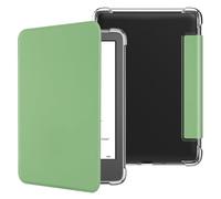 HGWALP Funda para Kindle de 15.2 cm (11ª generación 2024/2022), cubierta trasera de TPU transparente, suave, flexible, transparente, con encendido y apagado automático para Kindle 2024/2022 11ª