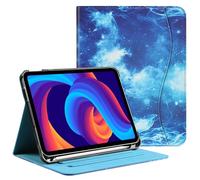 HGWALP Funda Protectora para iPad (A16) de 11ª generación de 11 Pulgadas (2025) y iPad de 10.9 Pulgadas (2022), Funda de Soporte de visualización multiángulo con Soporte para bolígrafo y Bolsillo