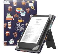 HGWALP Funda Universal para 6-7 Pulgadas eReaders, Funda Folio Stand Soporte con Correa Compatible con Kindle Paperwhite/Colorsoft/Kobo/Tolino/Pocketbook/Sony 6" 6.8" 7" E-Book Reader-JOMC