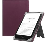 HGWALP Funda Universal para 6-7 Pulgadas eReaders, Funda Folio Stand Soporte con Correa Compatible con Kindle Paperwhite/Colorsoft/Kobo/Tolino/Pocketbook/Sony 6" 6.8" 7" E-Book Reader-Purple