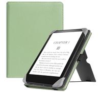 HGWALP Funda Universal para 6-7 Pulgadas eReaders, Funda Folio Stand Soporte con Correa Compatible con Kindle Paperwhite/Colorsoft/Kobo/Tolino/Pocketbook/Sony 6" 6.8" 7" E-Book Reader,Matcha Verde