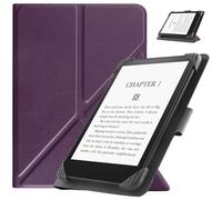 HGWALP Funda Universal para 6.8" 7" Paperwhite eReaders, Funda Folio Stand Soporte con Correa Compatible con 6.8 Pulgadas 7 Pulgadas Paperwhite Kindle/Kobo/Voyaga/Lenovo/Sony E-Readers-Purple