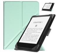 HGWALP Funda Universal para 6.8" 7" Paperwhite eReaders, Funda Folio Stand Soporte con Correa Compatible con 6.8 Pulgadas 7 Pulgadas Kindle Paperwhite/Kobo/Voyaga/Lenovo/Sony E-Readers-Green