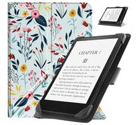 HGWALP Funda Universal para 6.8" 7" Paperwhite eReaders, Funda Folio Stand Soporte con Correa Compatible con 6.8 Pulgadas 7 Pulgadas Paperwhite Kindle/Kobo/Voyaga/Lenovo/Sony E-Readers-Spring