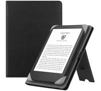 HGWALP Funda universal para 6" Kindle Paperwhite eReaders, Funda Folio Soporte con Correa Compatible con Kindle 2024/Kindle Paperwhite/Kobo/Tolino/Pocketbook/Sony 6 pulgadas eReader-Black