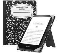 HGWALP Funda Universal para 6" Kindle Paperwhite eReaders, Funda Folio Soporte con Correa Compatible con Kindle 2024/Kindle Paperwhite/Kobo/Tolino/Pocketbook/Sony 6 Pulgadas eReader-Composition Book