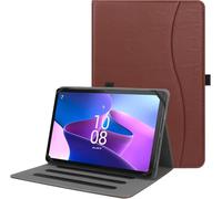 HGWALP Funda Universal para Tableta de 9",9.7",10.1",10.2",10.5",10.9",11" Pulgadas, Funda Protectora Universal para Tableta de 9”10,1" 10.5" 11“, con Correa de Mano y función de Soporte-Brown