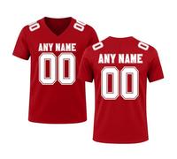 HGWOPGASD Camisetas de Rugby Personalizadas con Nombre y número Camisetas Personalizadas para Adultos Niños A10